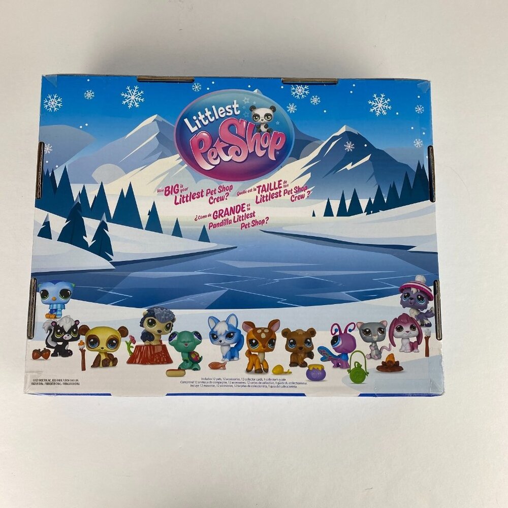 Littlest Pet Shop Cozy Campfire Play Pack 12 Deluxe Bobblin Pets Accessories +